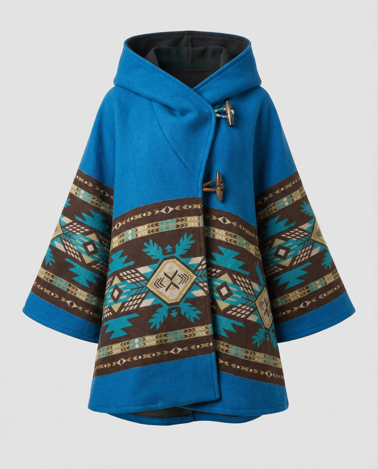 Printed Vintage Coat Women