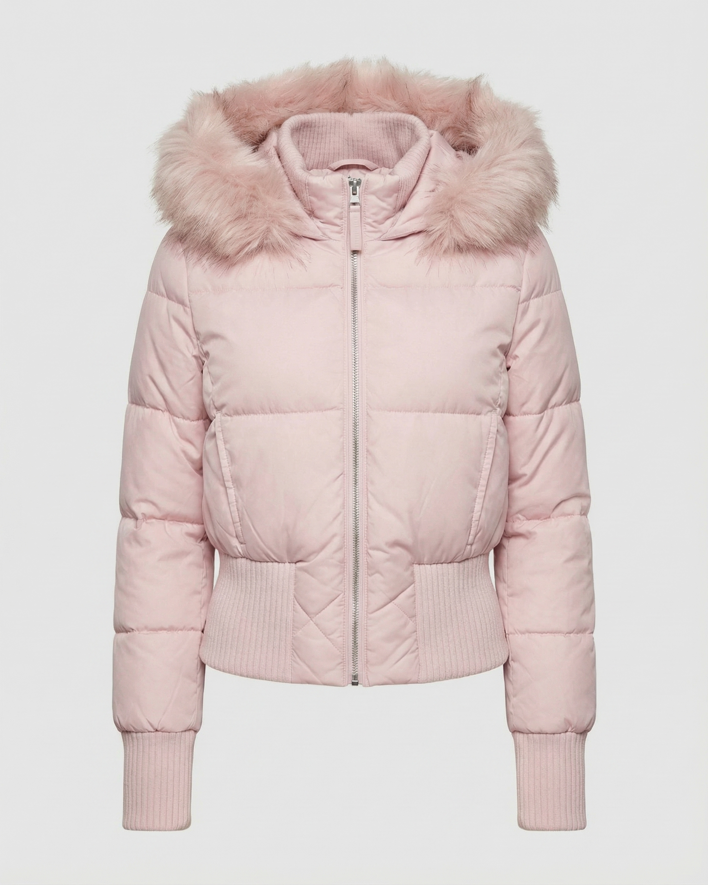 Cropped Padded Winter Jacket