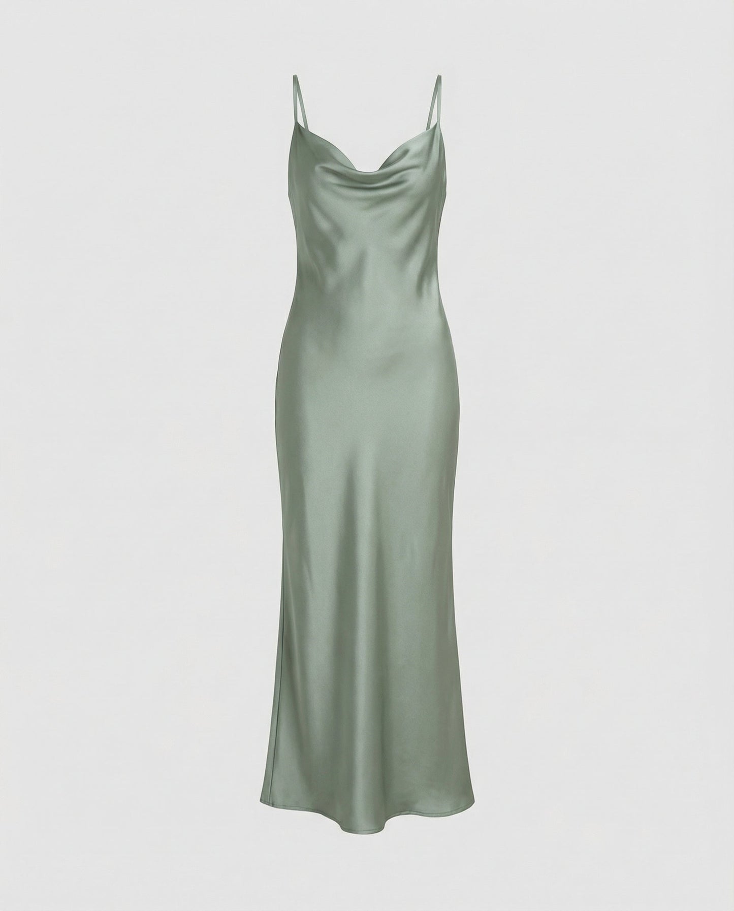 Elegant Satin Dress Women