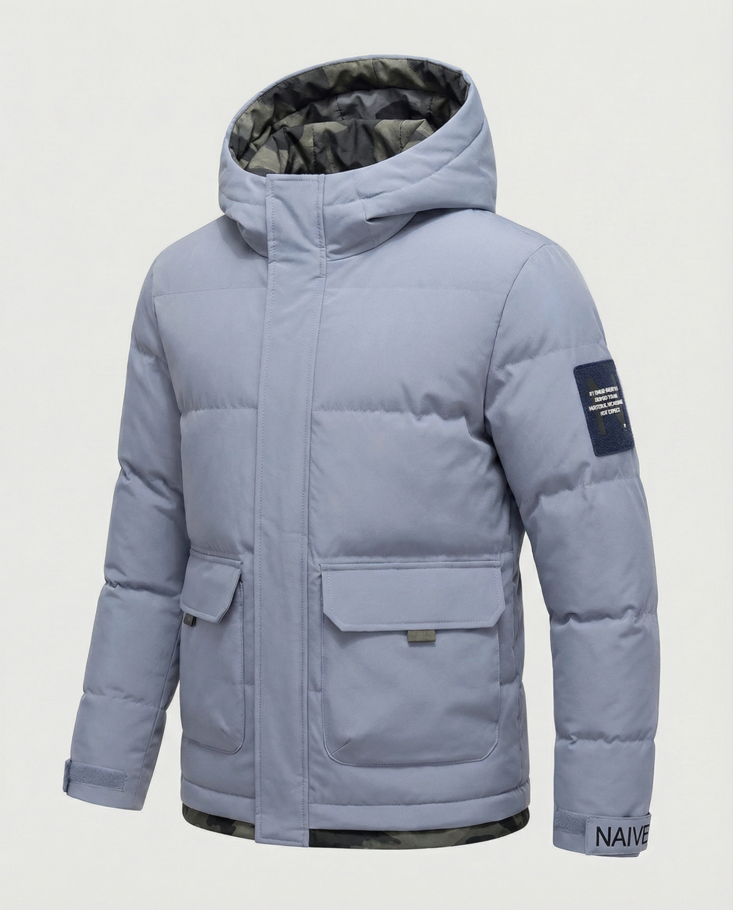Warm Women's Winter Jacket Hood