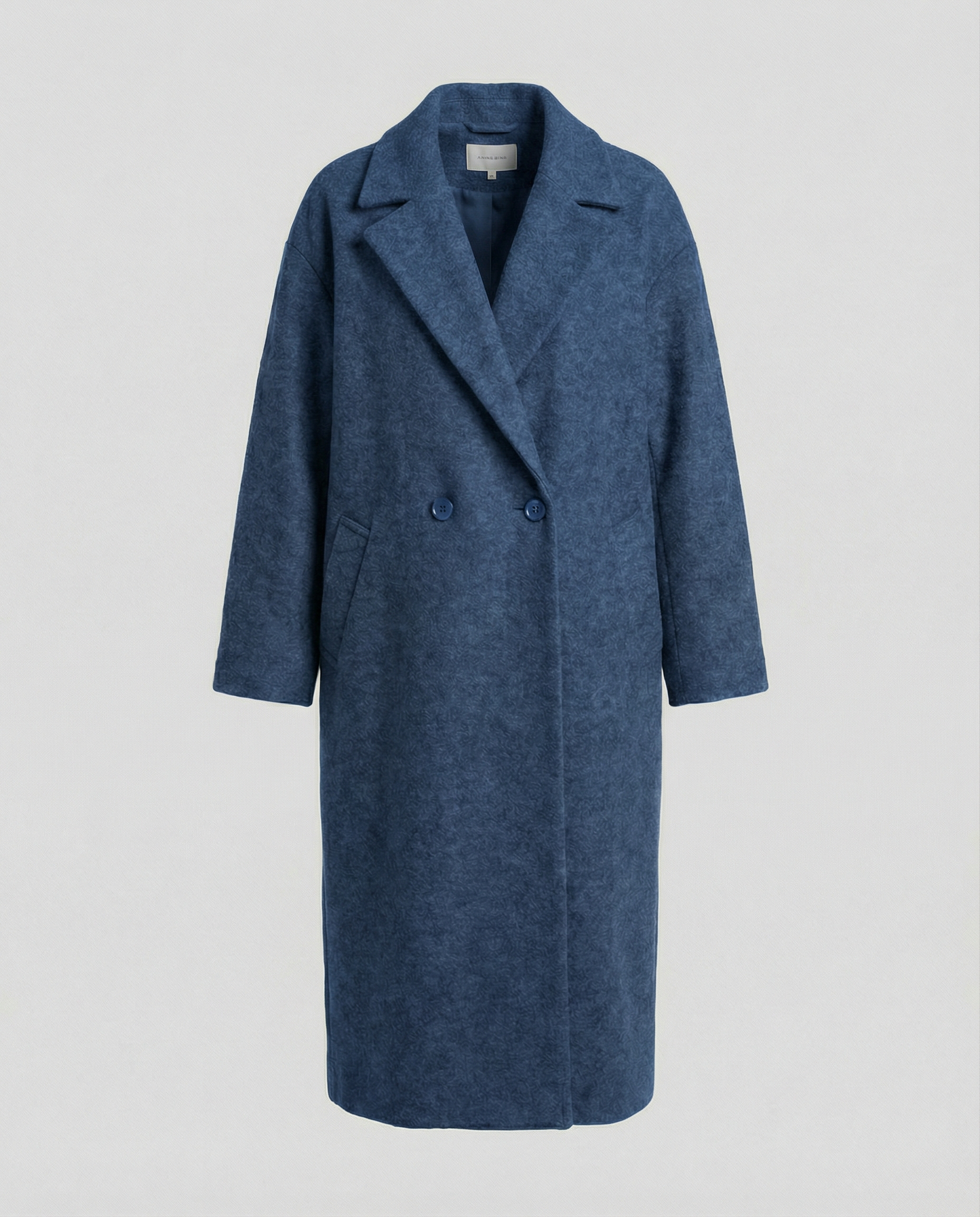 Oversized Wool Coat Women Elegant