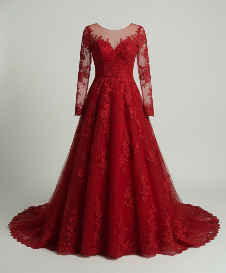 Women's Wedding Dress Lace