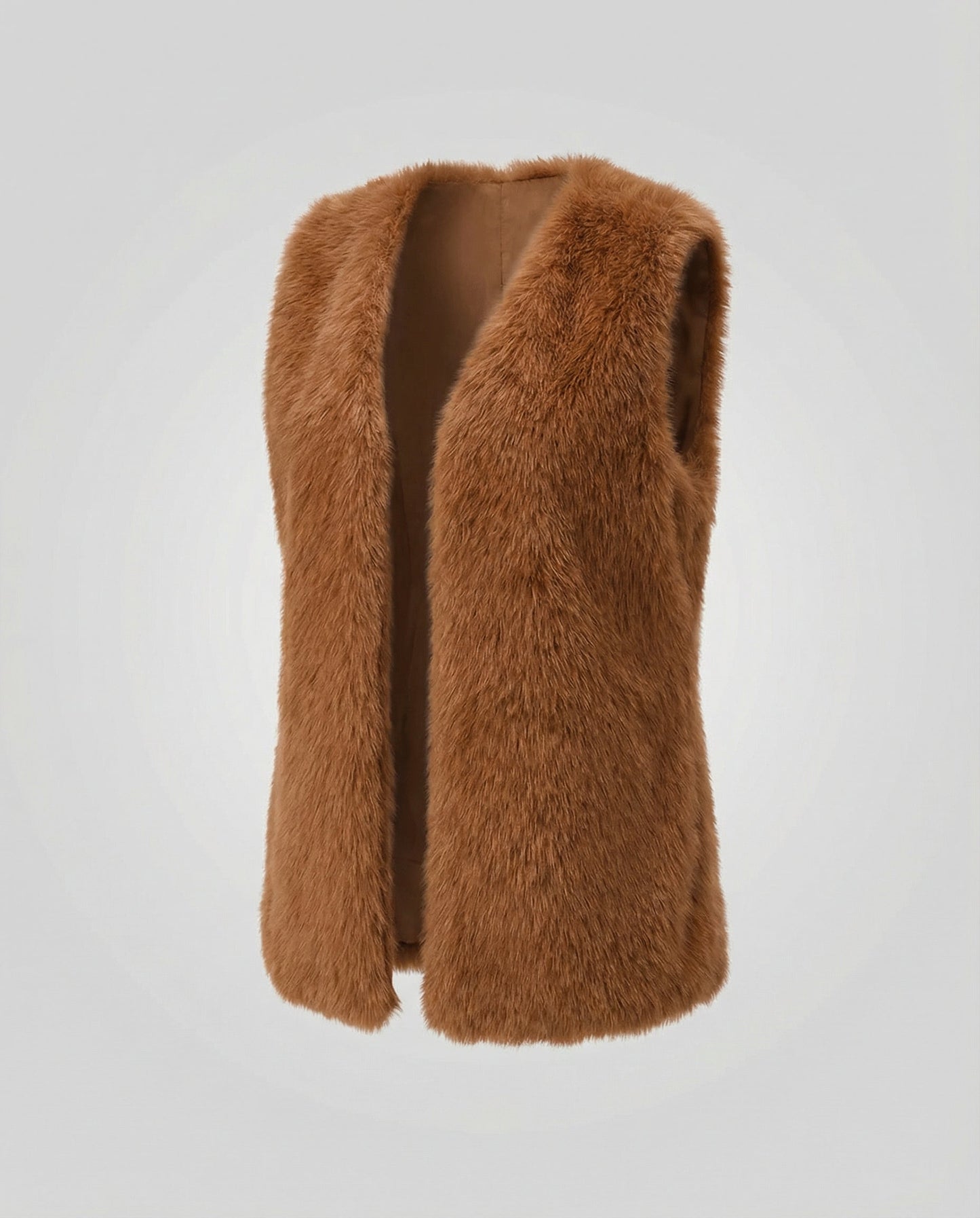 Ladies Faux Fur Vest