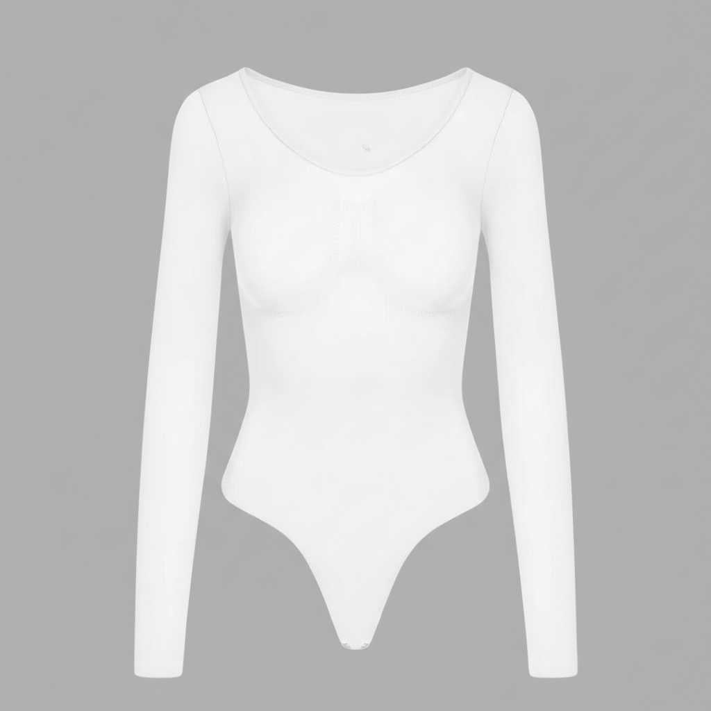 Seamless Long Sleeve Bodysuit | Women's Shapewear Body Suit 5