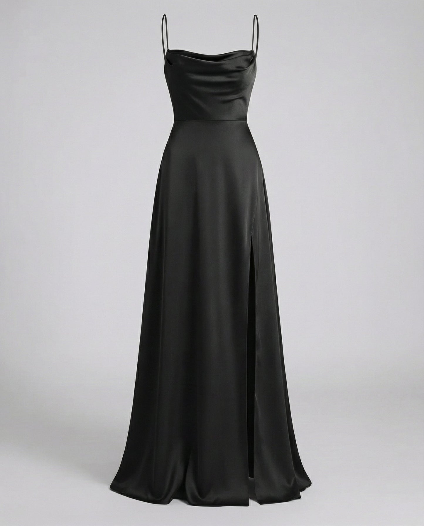 Elegant Silk Maxi Dress Women