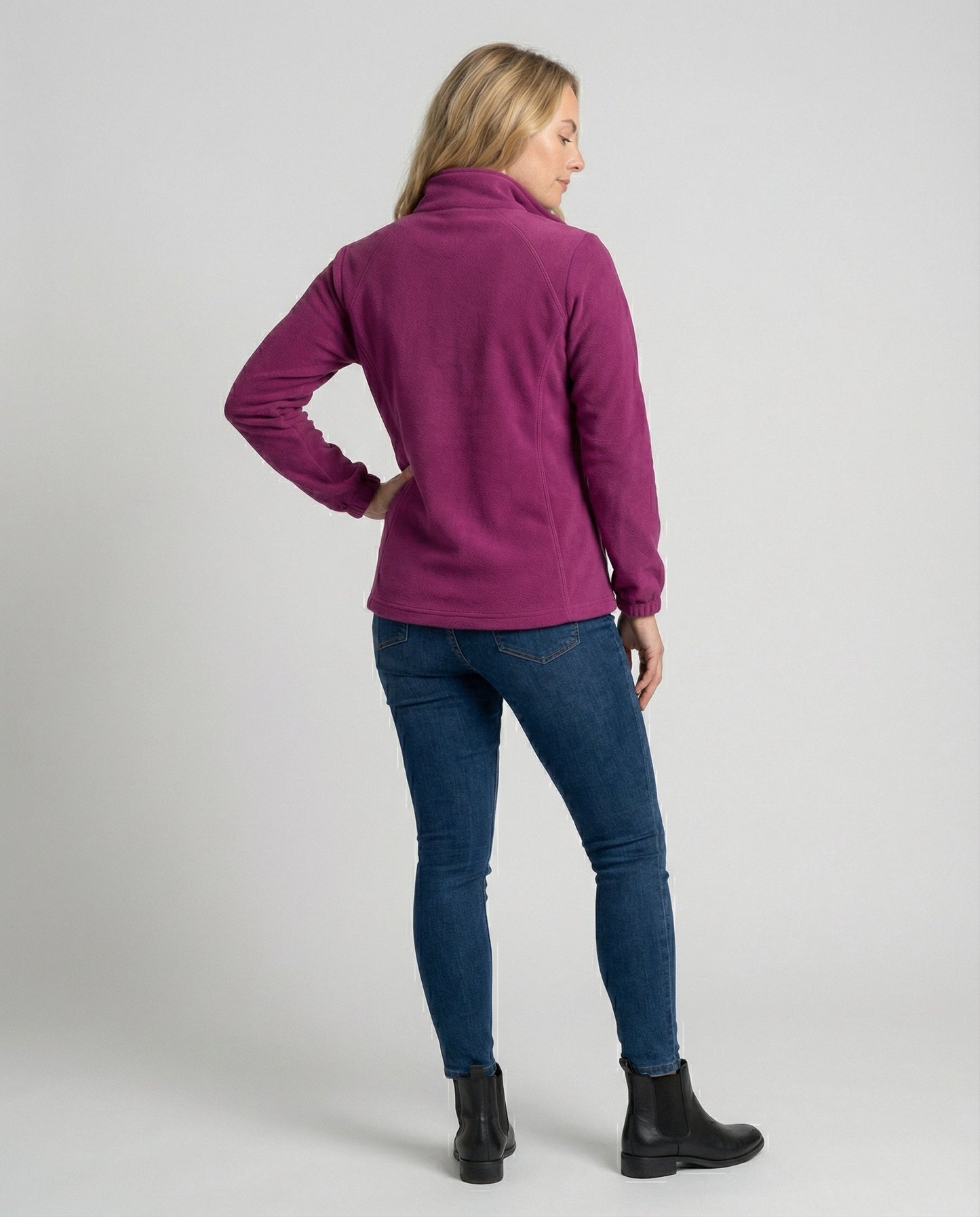 Women's Fleece Jacket Stand Collar