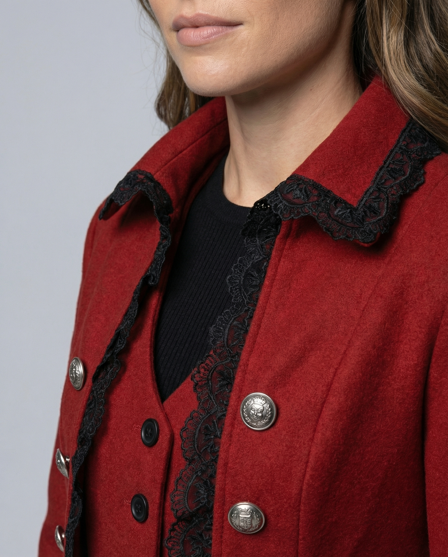Historical women's hooded coat