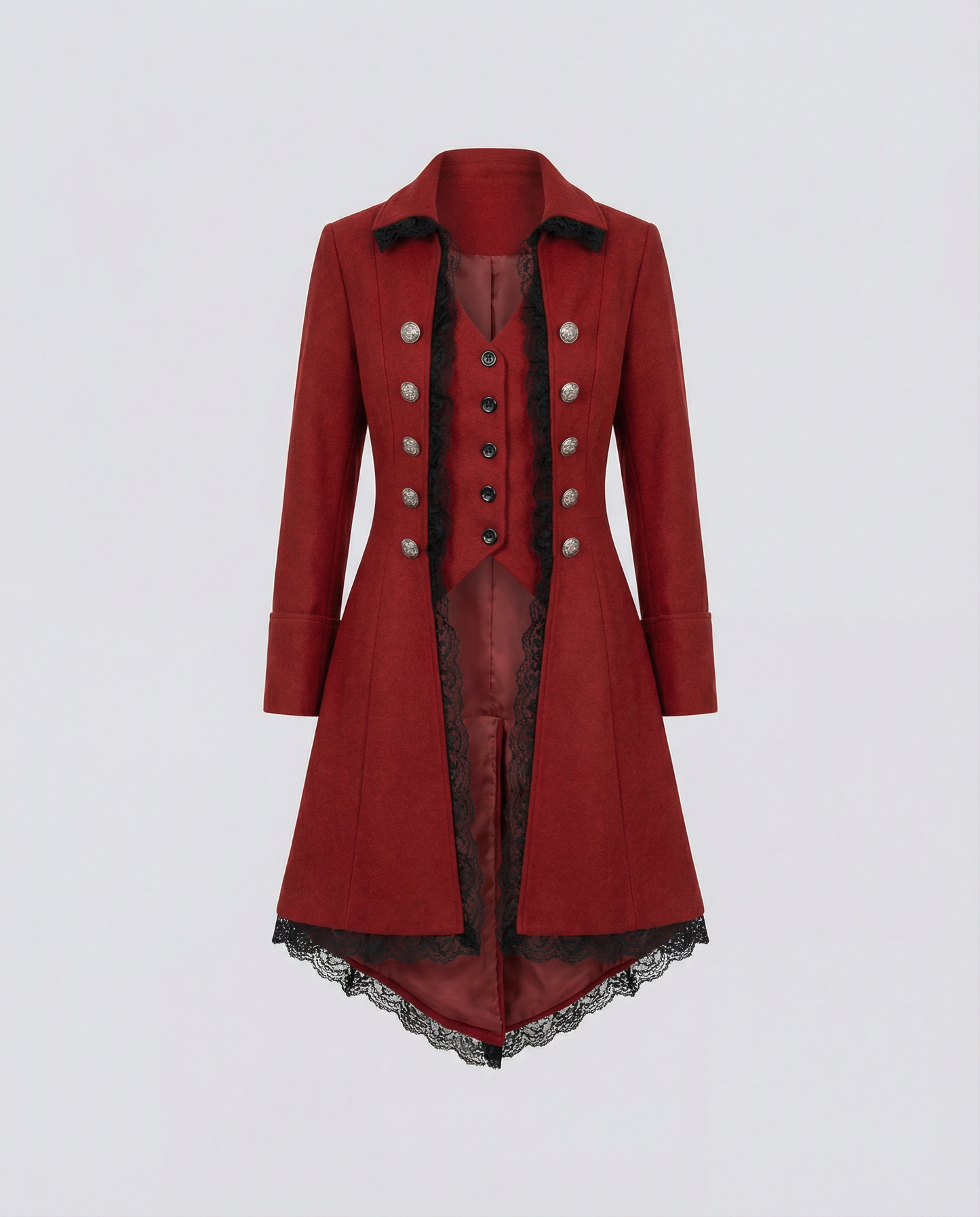 Historical women's hooded coat
