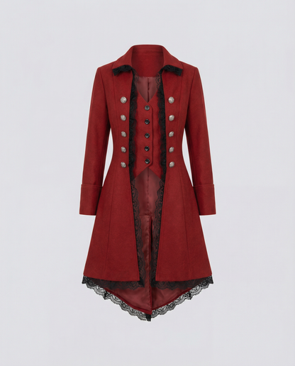 Historical women's hooded coat