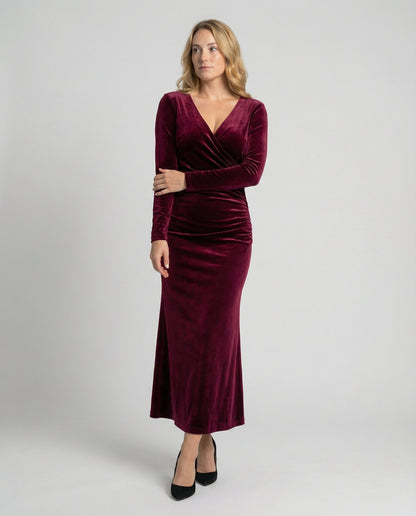 Elegant Velvet Bodycon Dress
