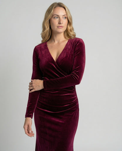 Elegant Velvet Bodycon Dress
