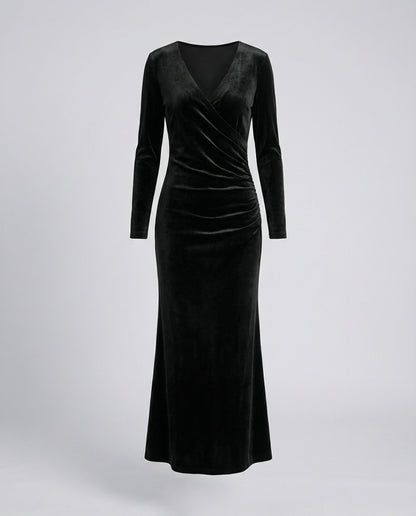 Elegant Velvet Bodycon Dress