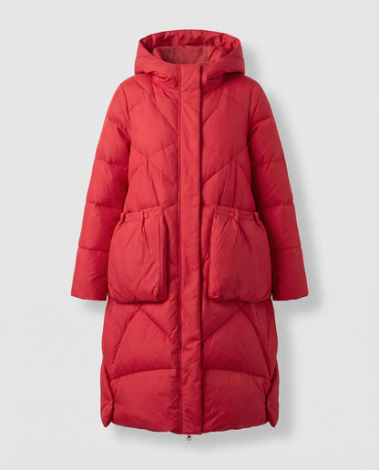 Casual women's hooded coat