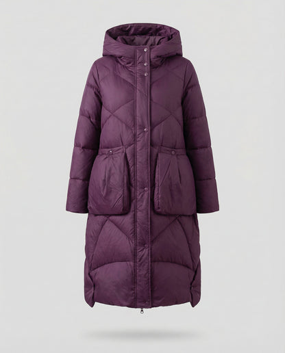Casual women's hooded coat