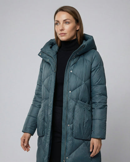 Casual women's hooded coat