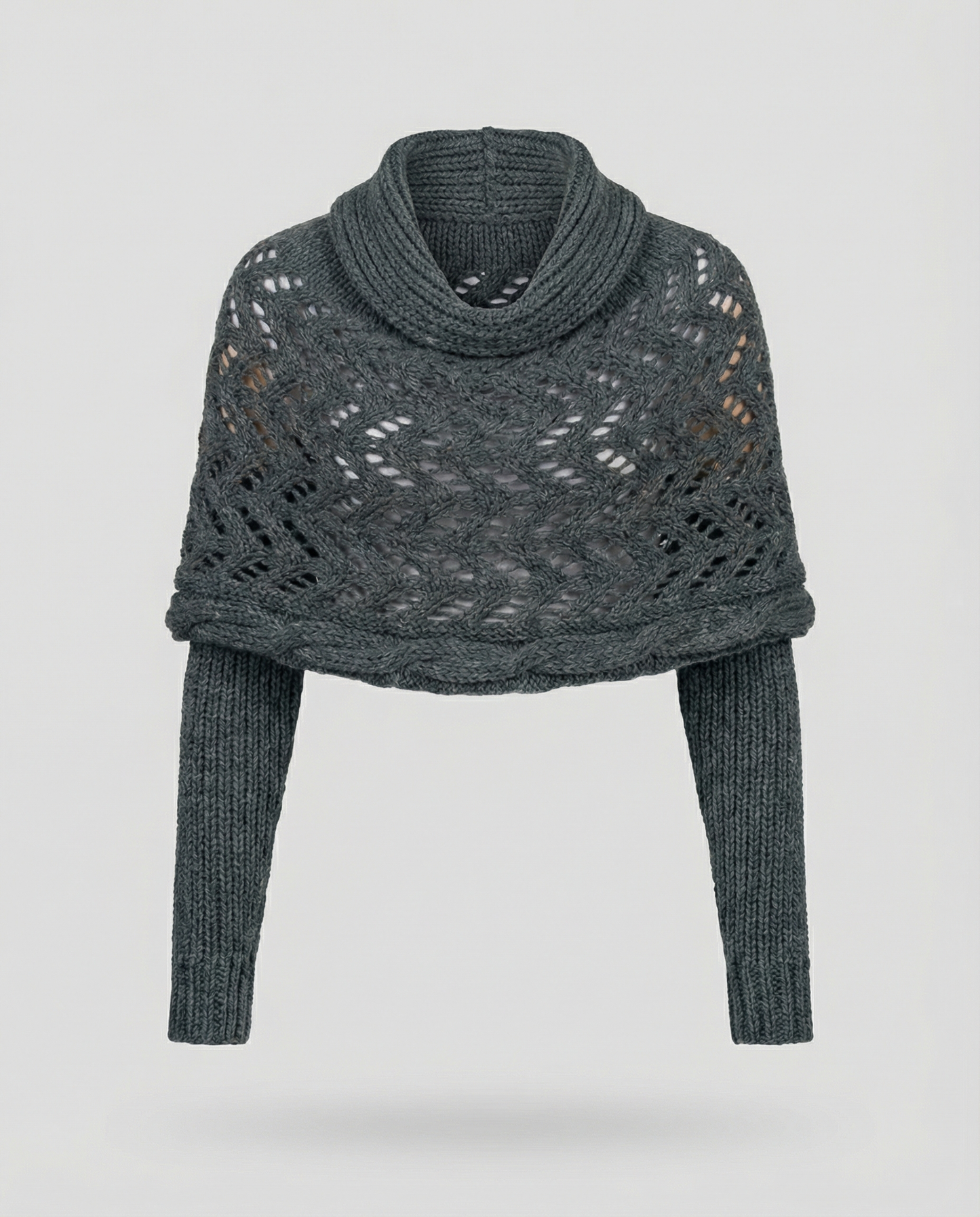 Cozy knitted scarf women