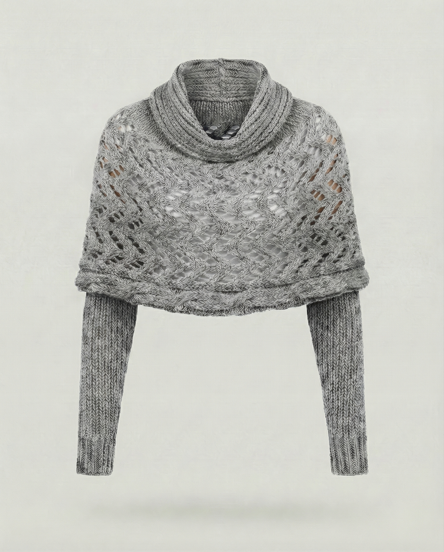 Cozy knitted scarf women