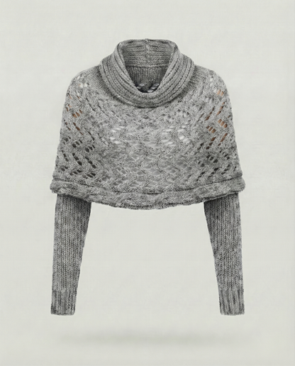 Cozy knitted scarf women