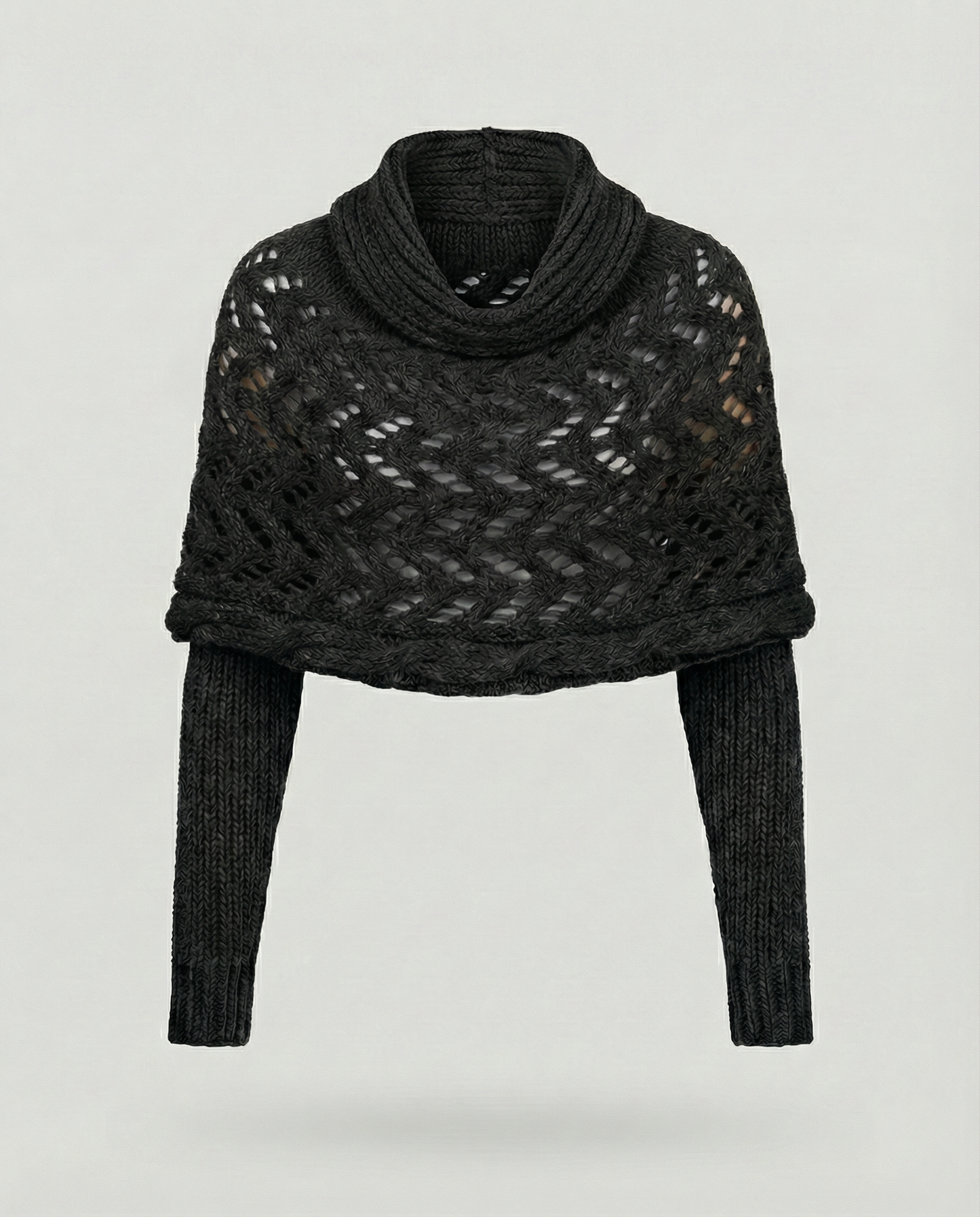Cozy knitted scarf women