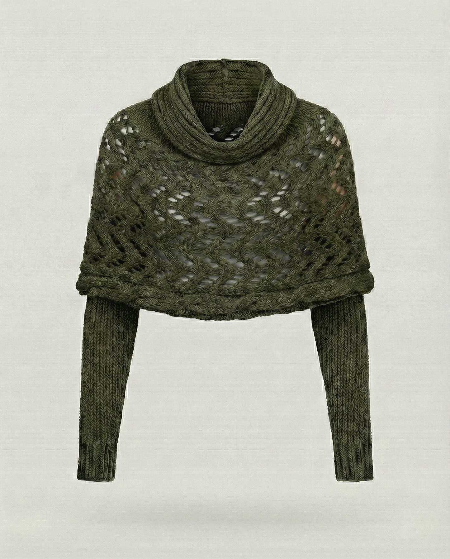 Cozy knitted scarf women