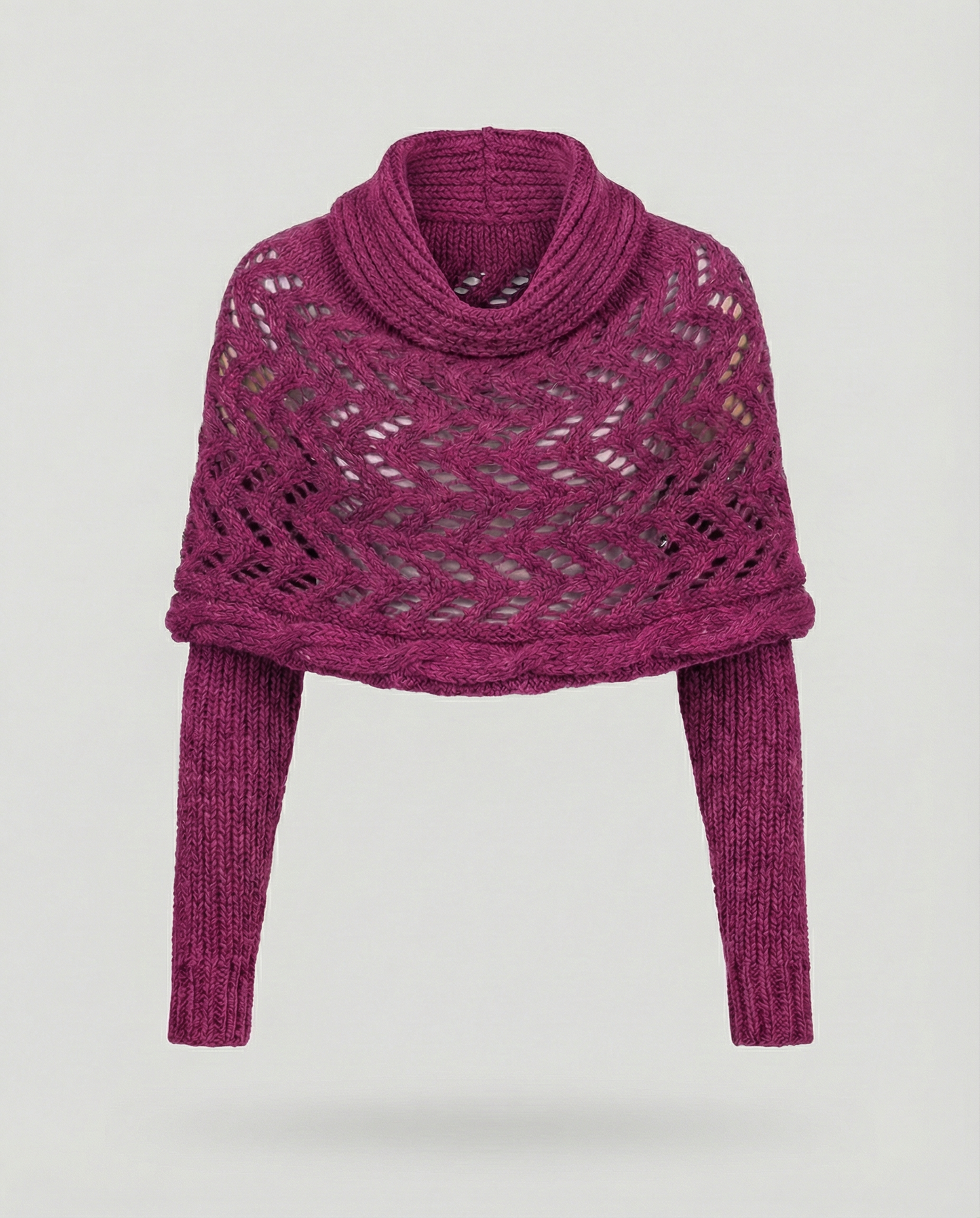Cozy knitted scarf women