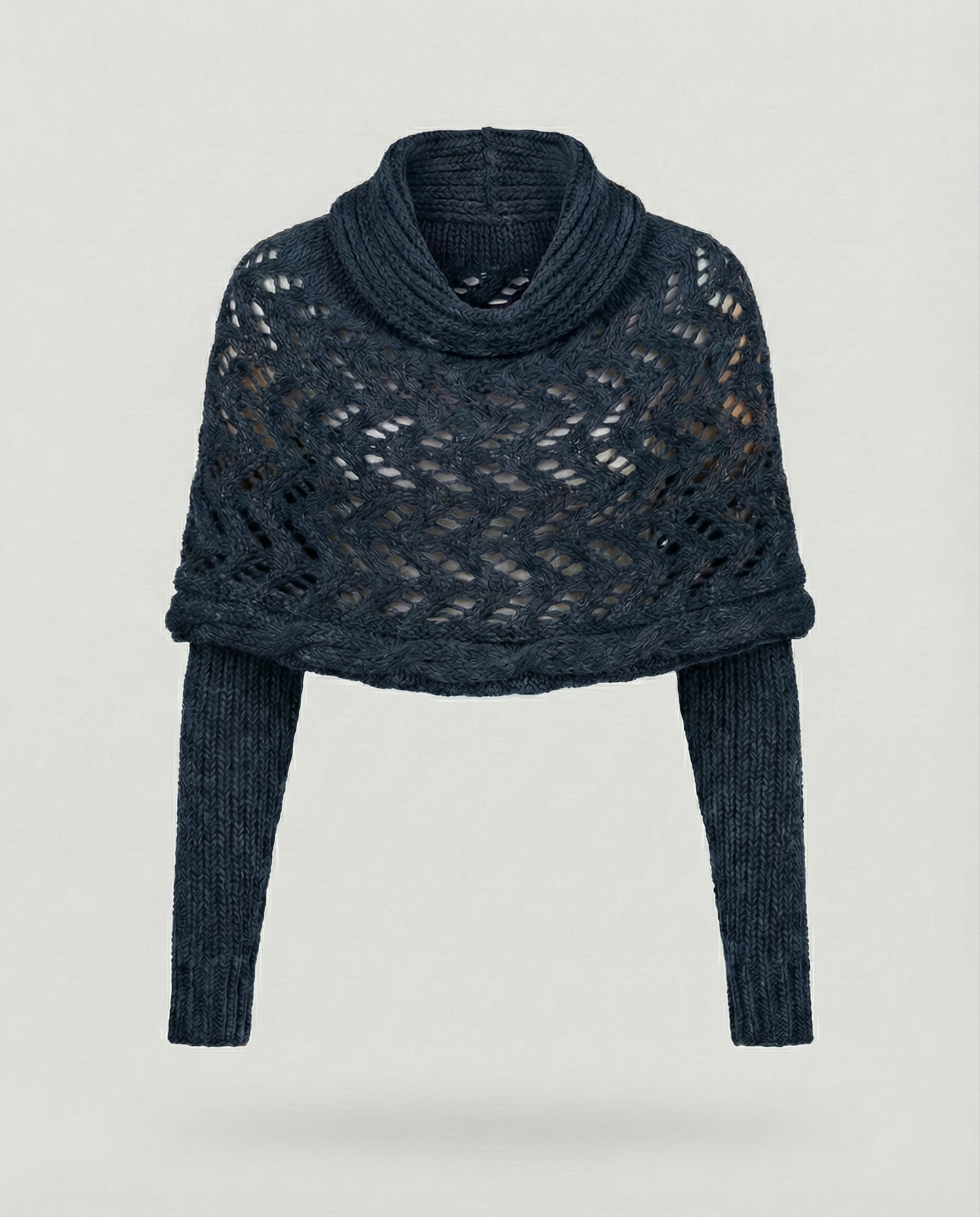 Cozy knitted scarf women