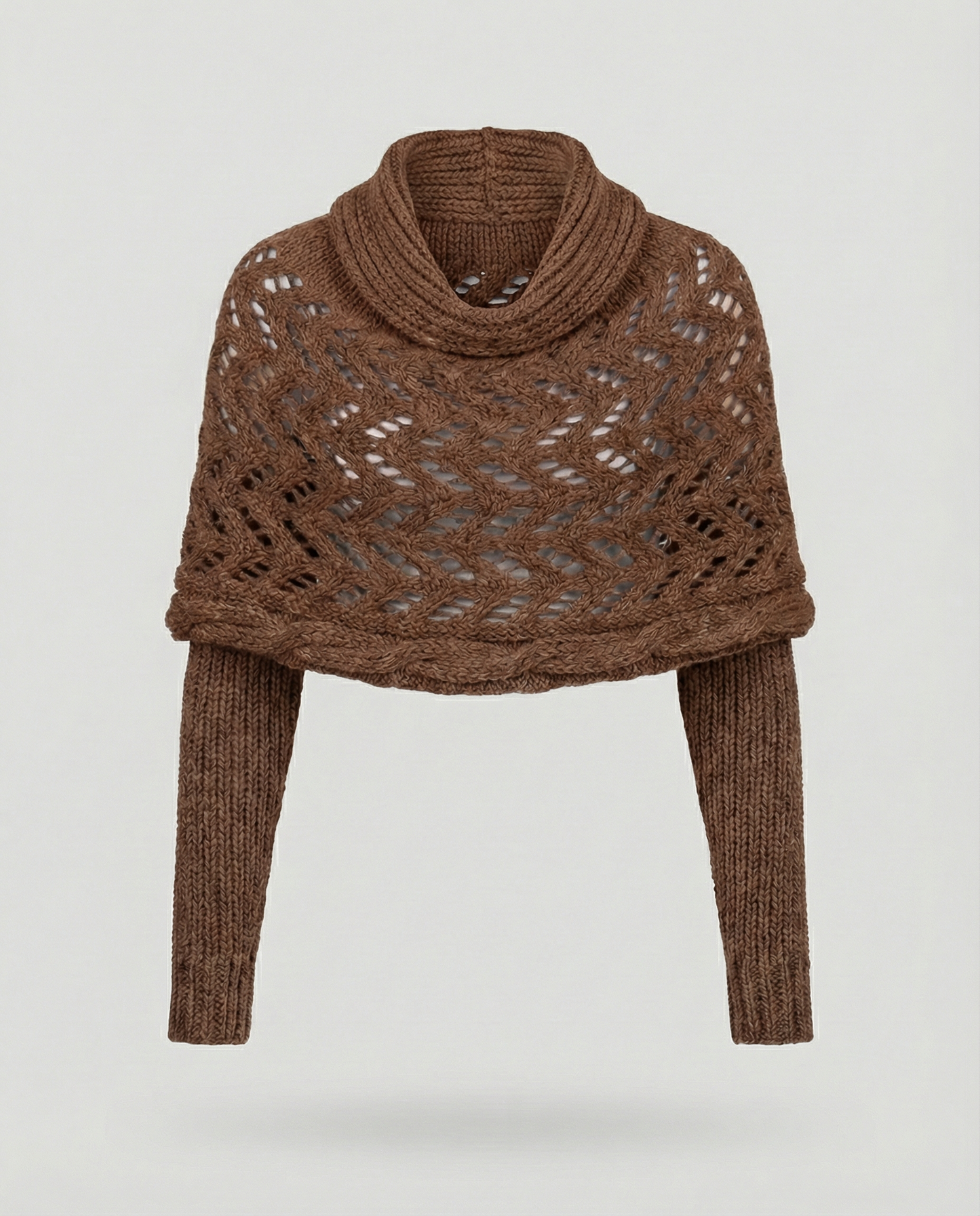 Cozy knitted scarf women