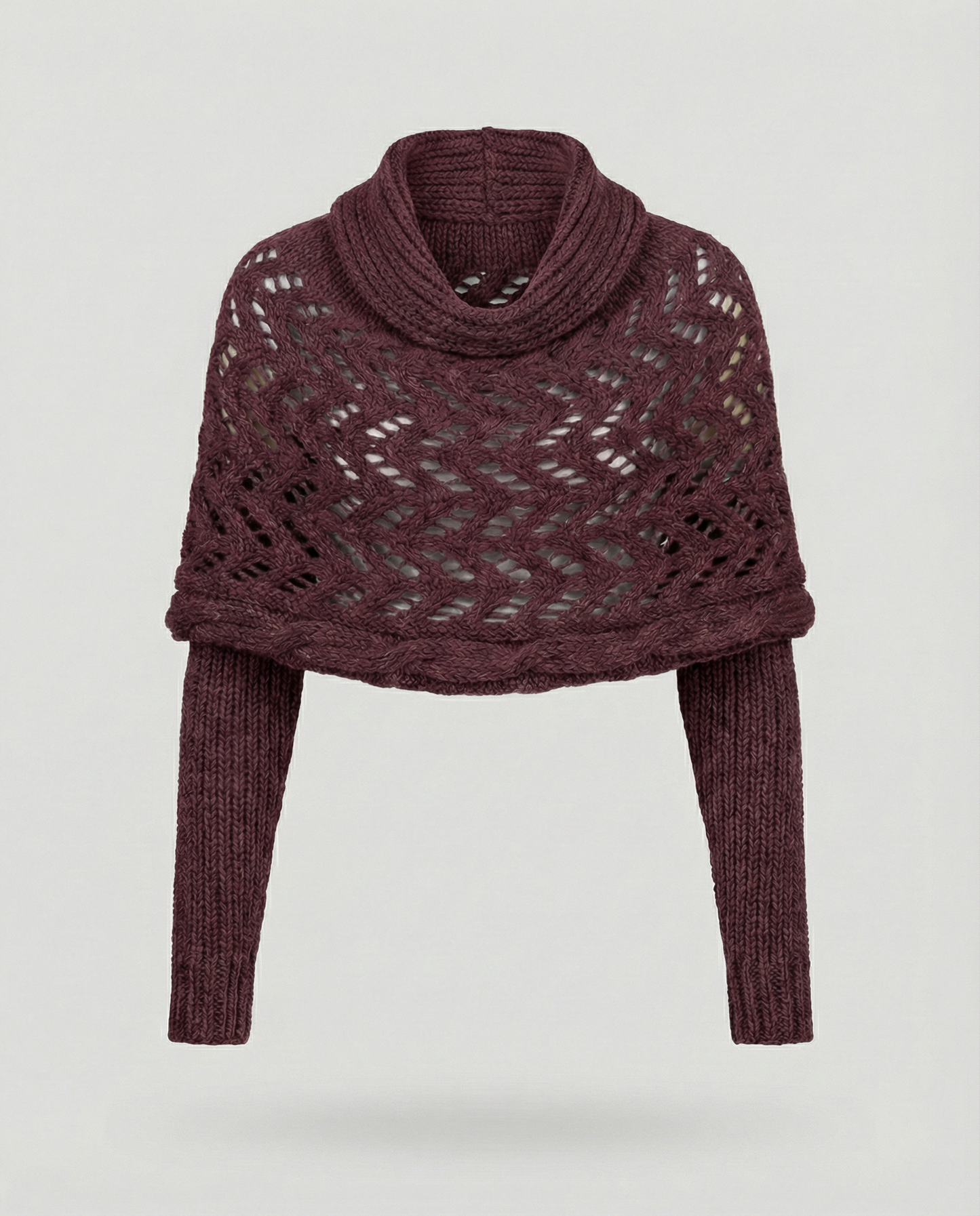 Cozy knitted scarf women