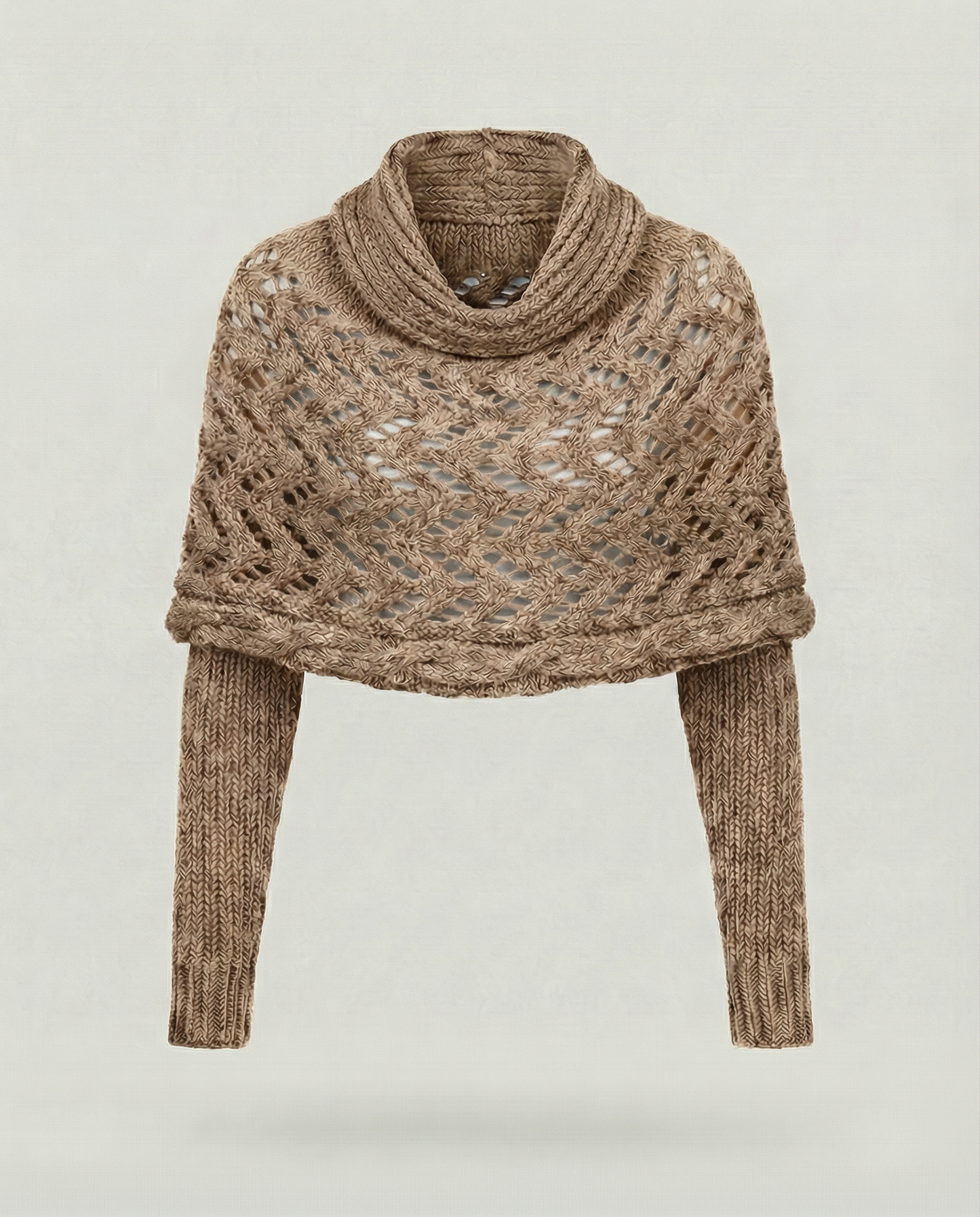 Cozy knitted scarf women