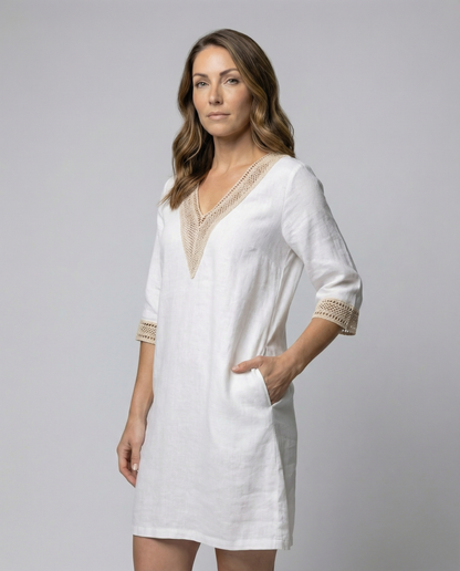 Casual Cotton Dress Women