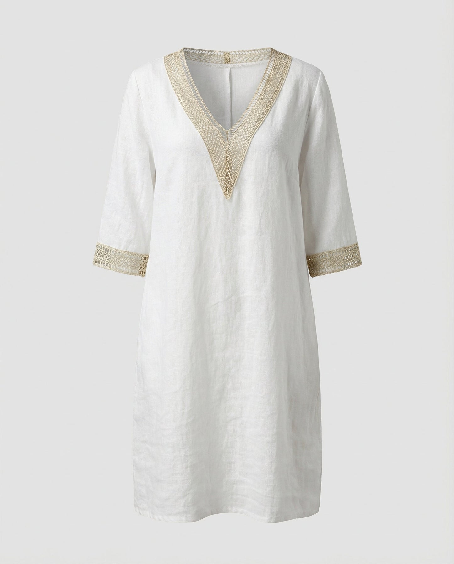 Casual women's cotton dress