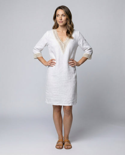 Casual women's cotton dress
