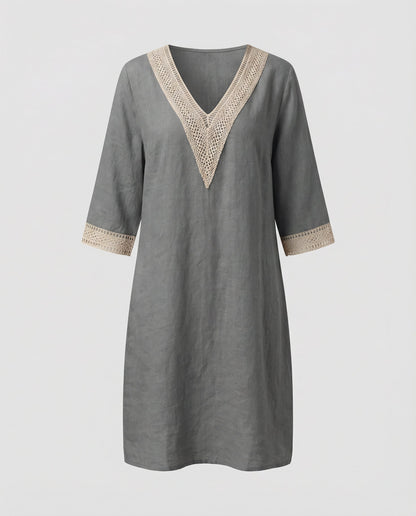 Casual women's cotton dress