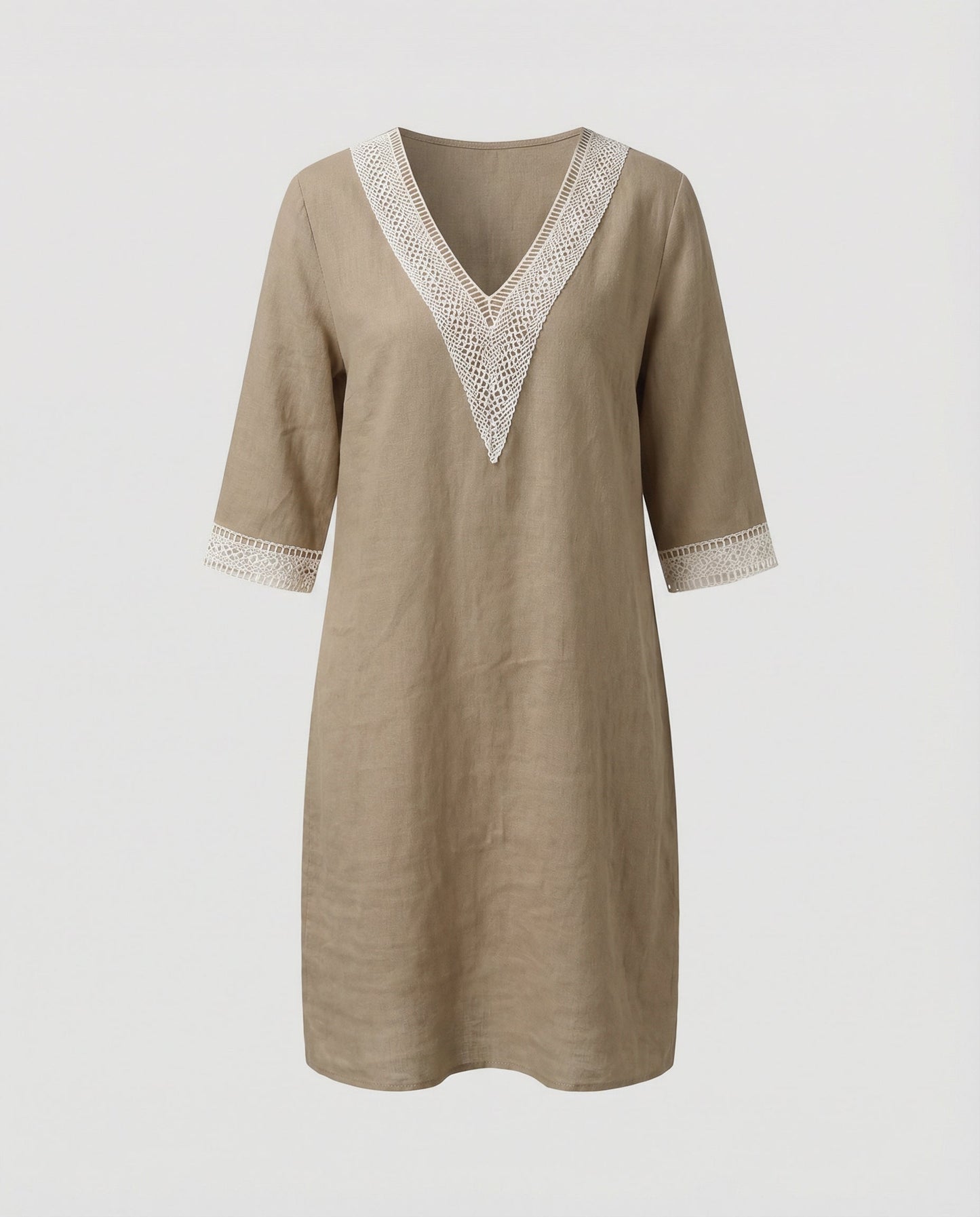 Casual women's cotton dress