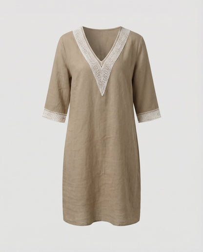Casual women's cotton dress