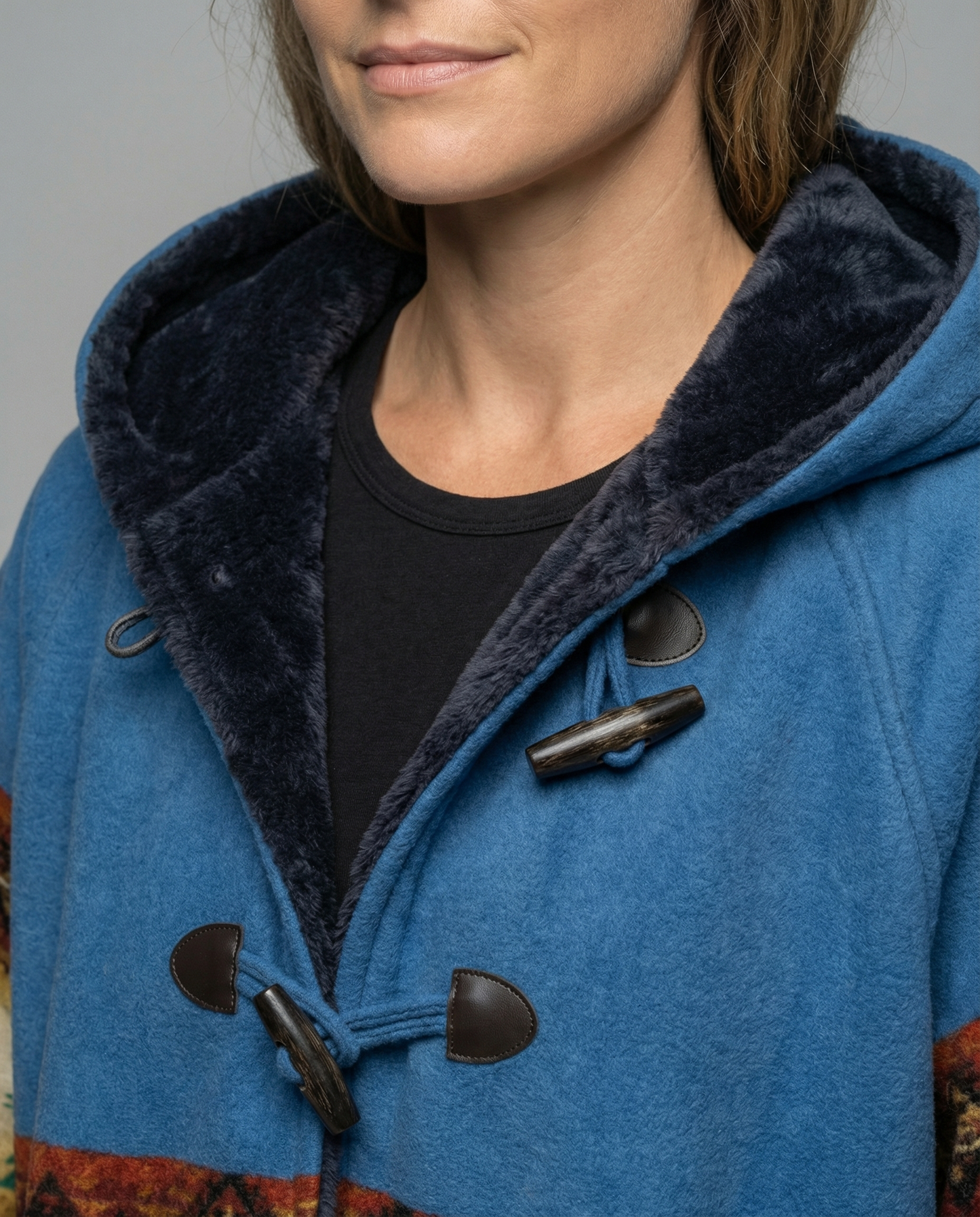 Printed Vintage Coat Women