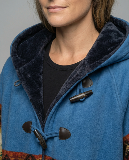 Printed Vintage Coat Women