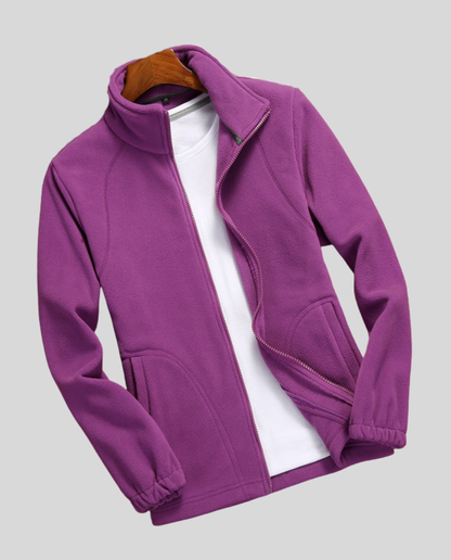 Women's Fleece Jacket Stand Collar
