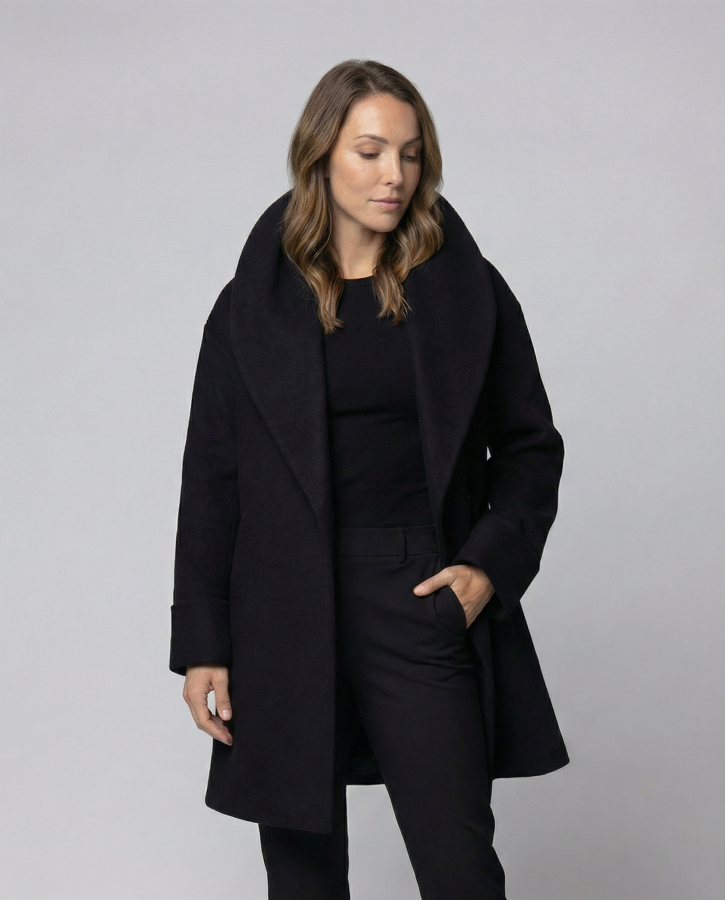 Classic Quilted Winter Jacket Women