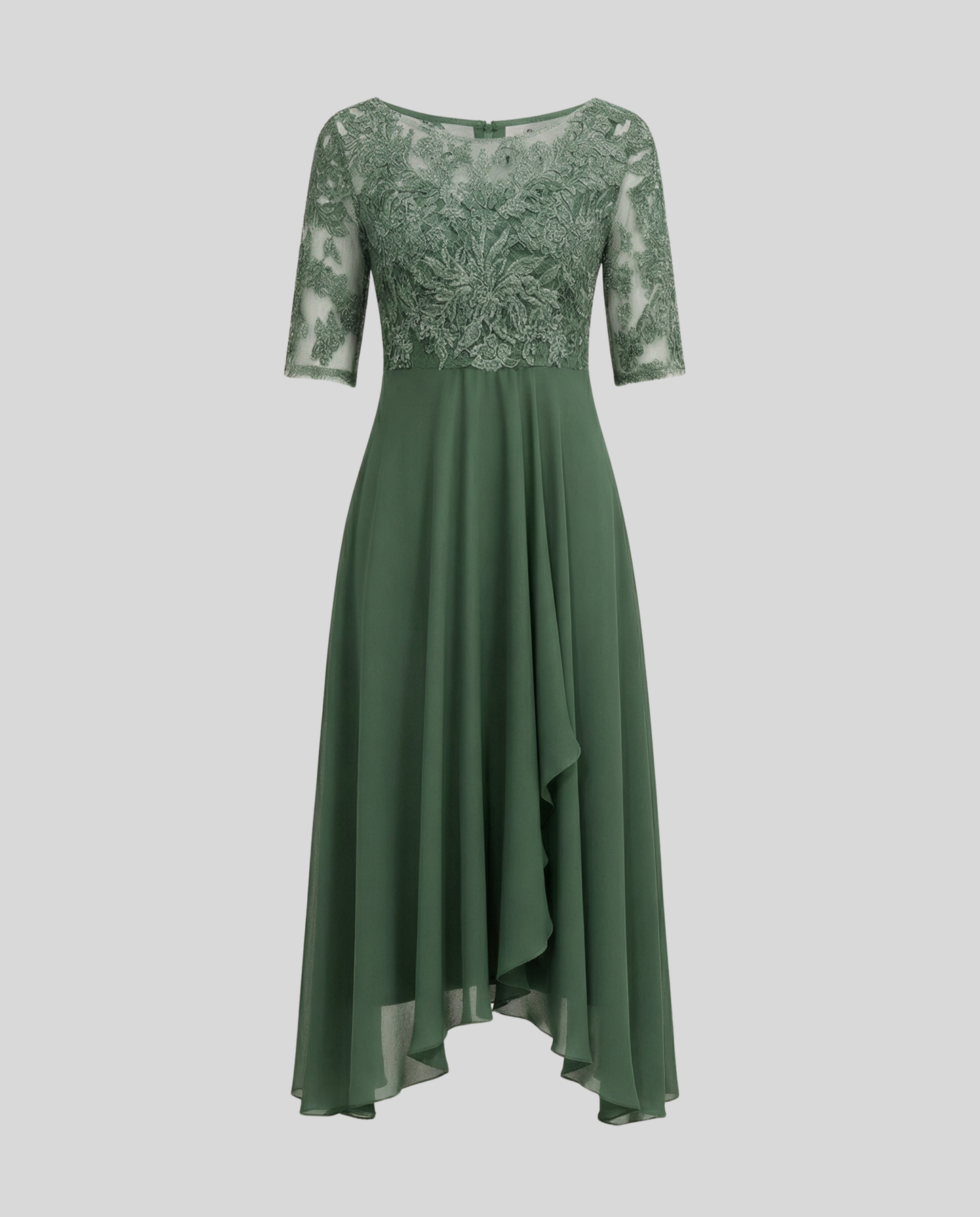 Airy Elegant Midi Dress