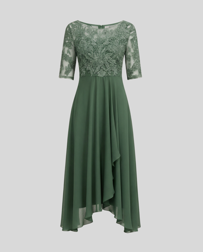 Airy Elegant Midi Dress