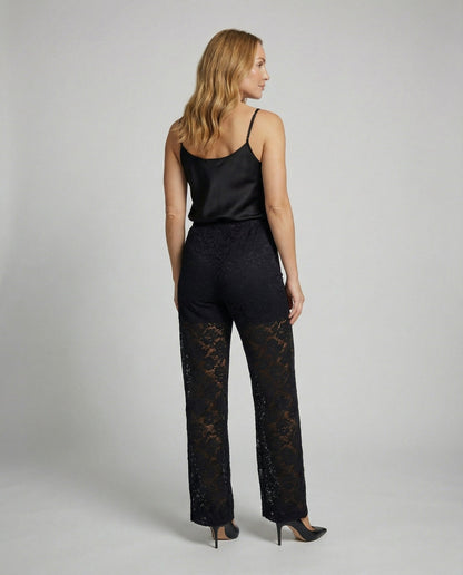 Elegant Lace Pants Women