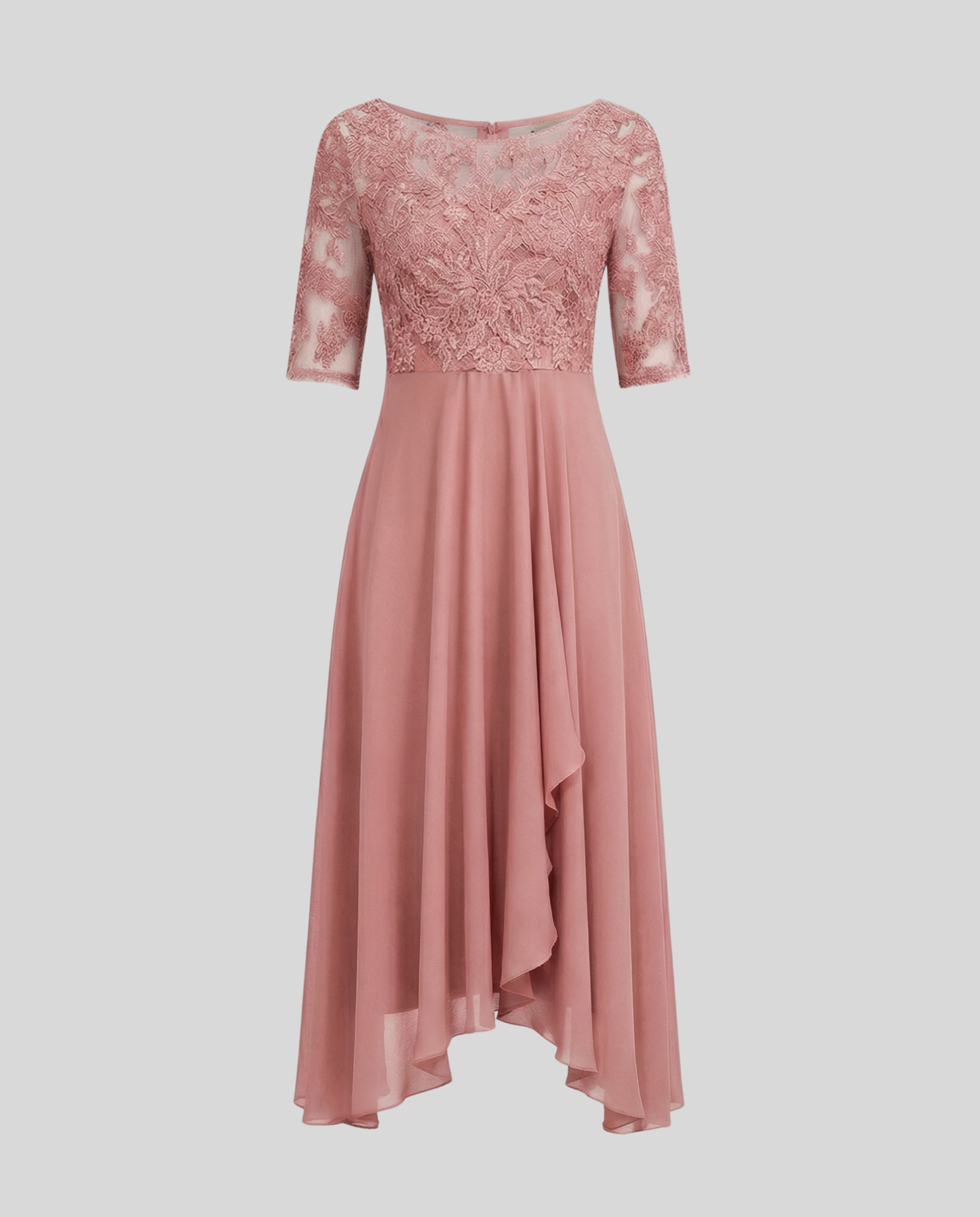 Airy Elegant Midi Dress