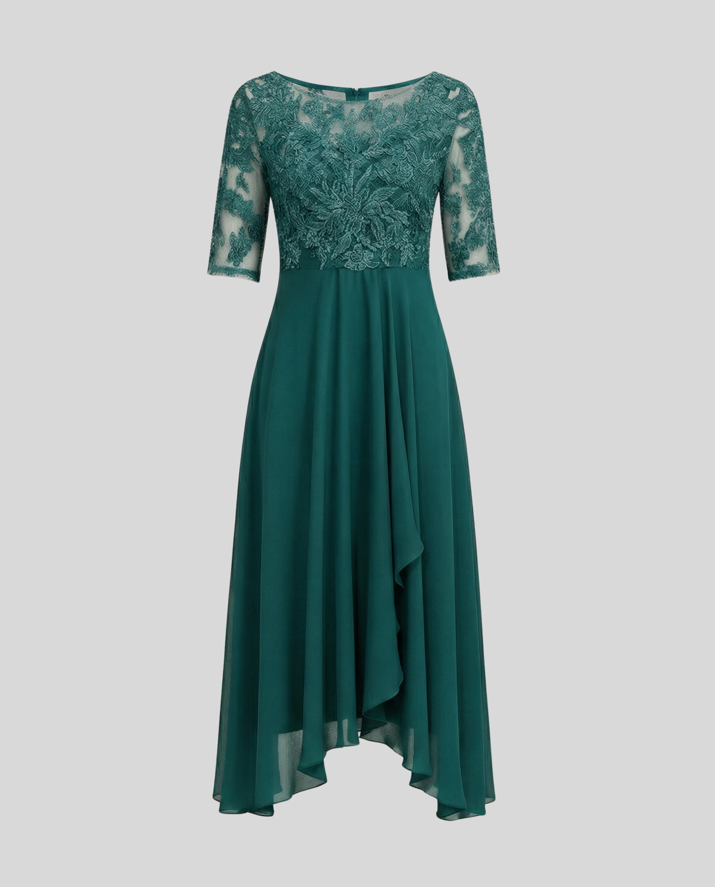 Airy Elegant Midi Dress