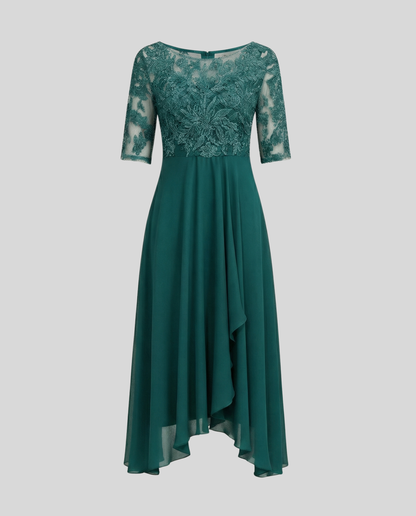 Airy Elegant Midi Dress