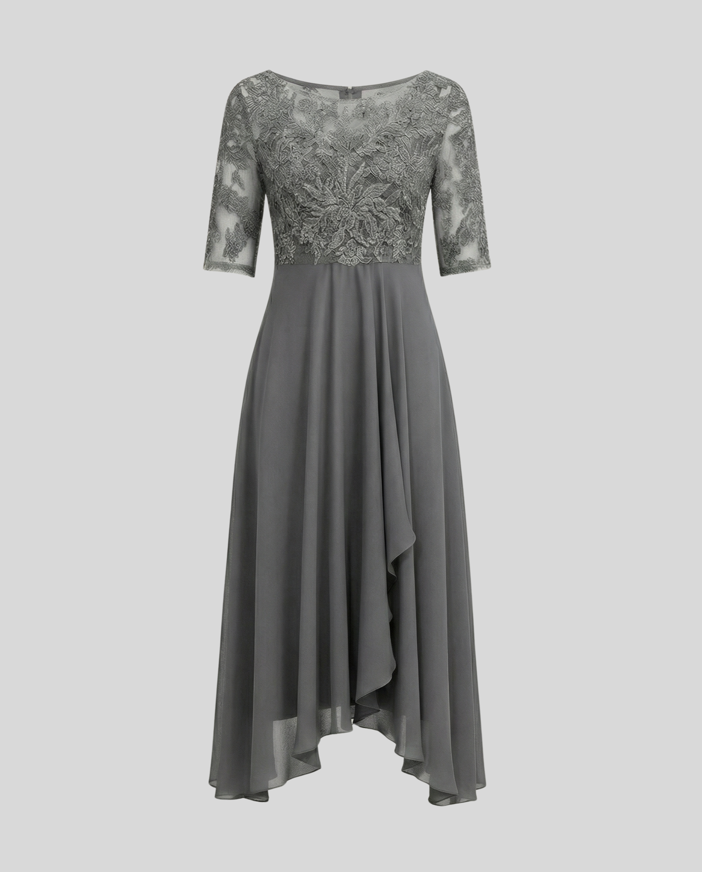 Airy Elegant Midi Dress
