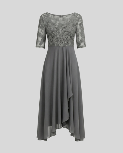 Airy Elegant Midi Dress