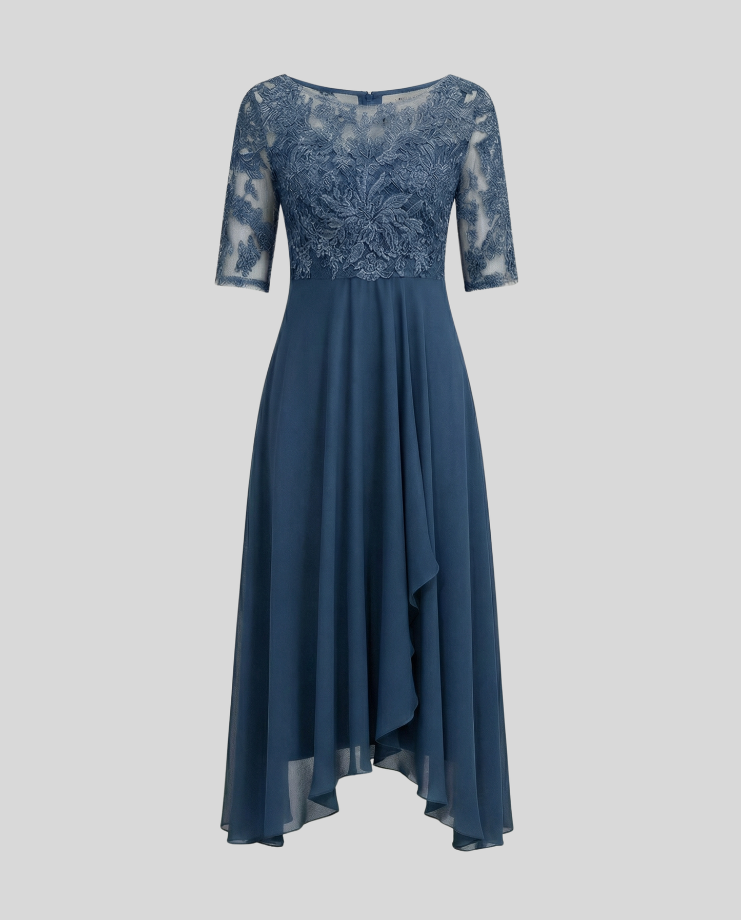 Airy Elegant Midi Dress