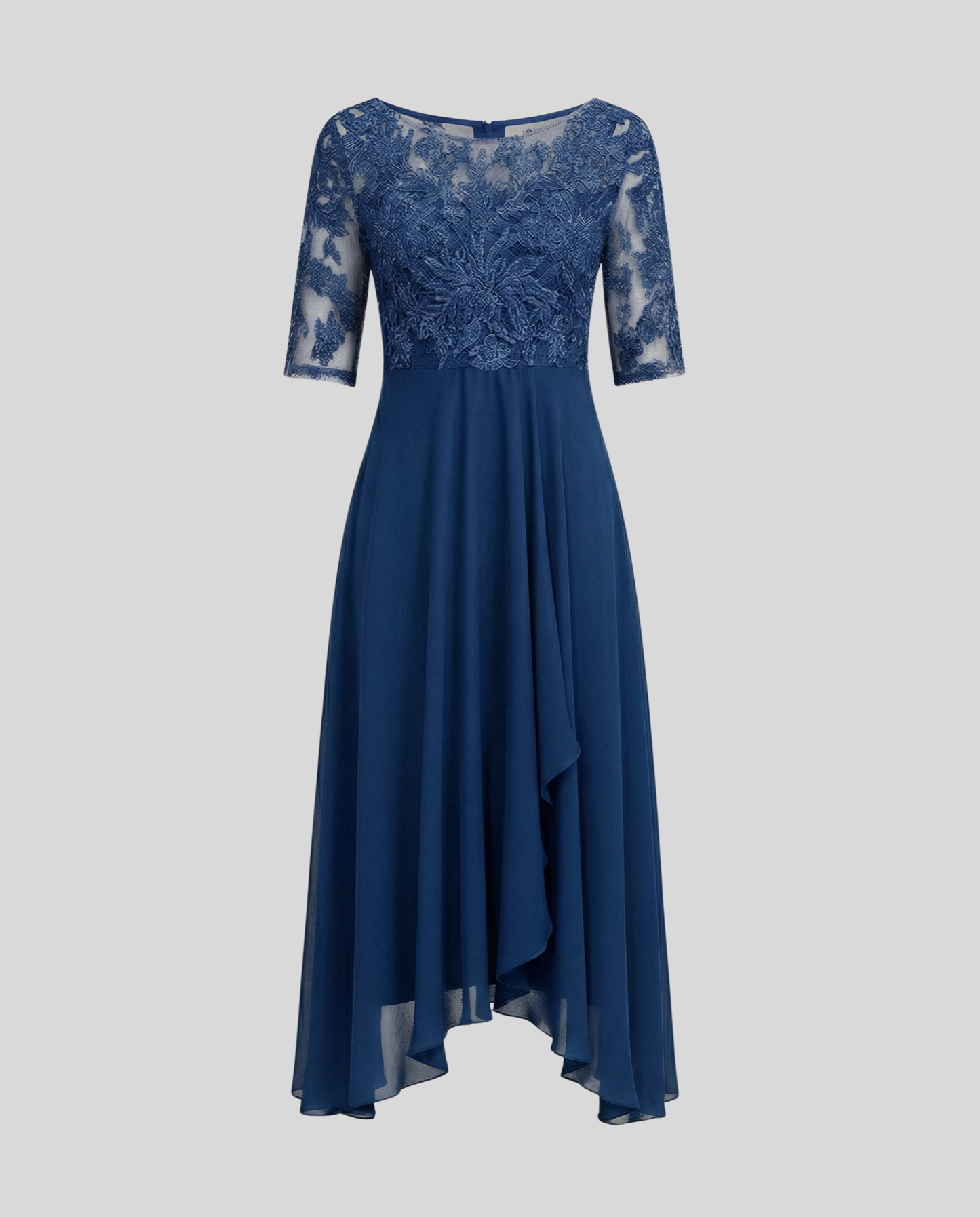 Airy Elegant Midi Dress