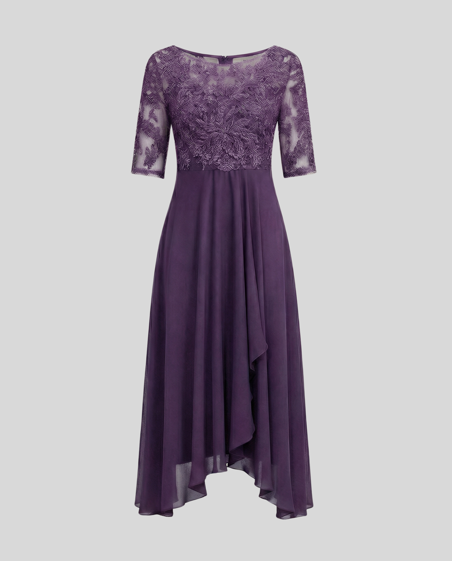 Airy Elegant Midi Dress